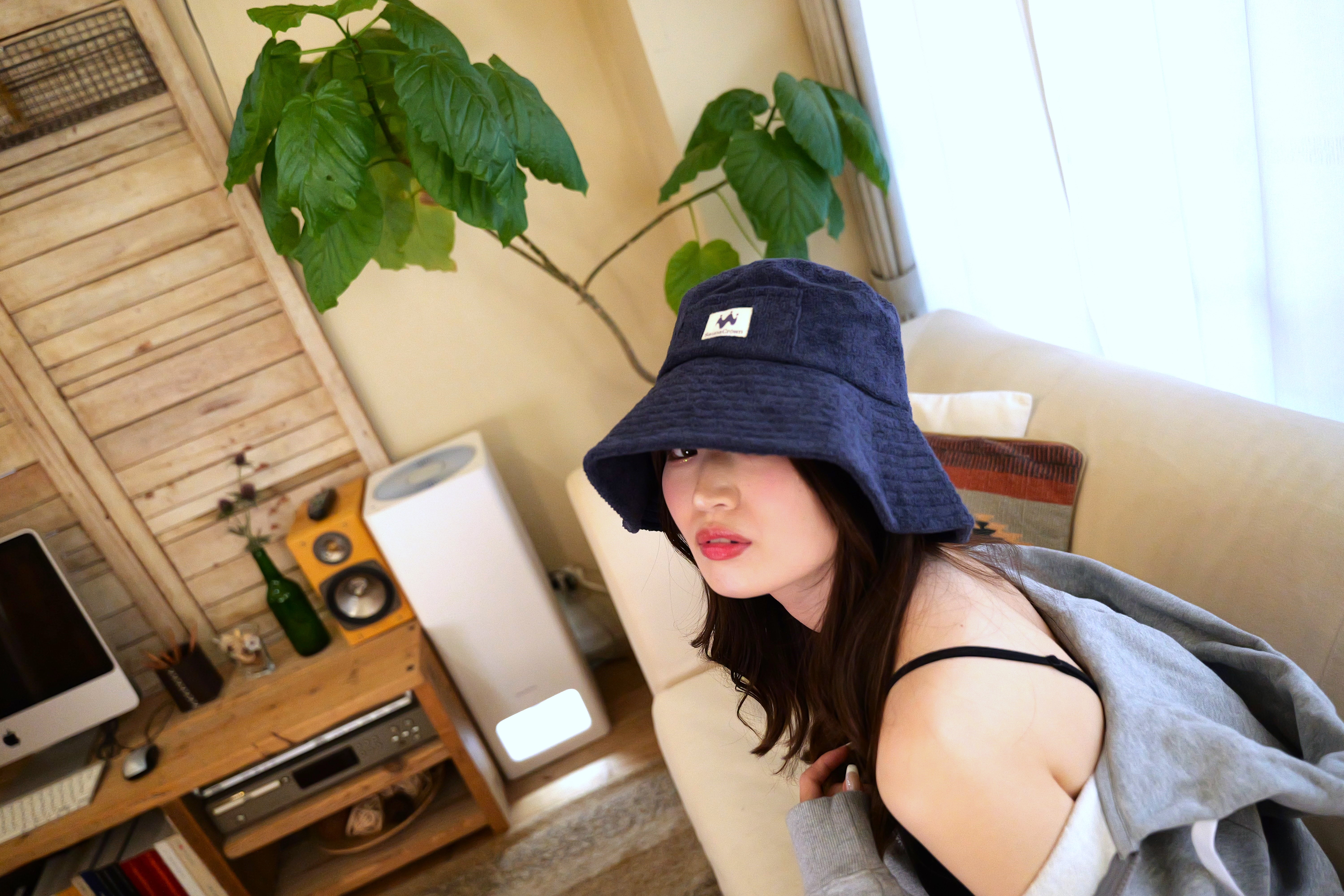 フェスでSauna Crownを被るサウナー